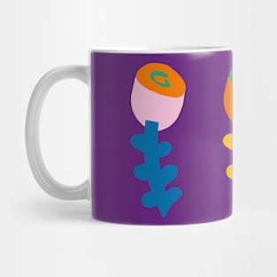 The Three Flowers Mug